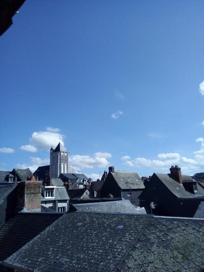 Chambre Dans Le Centre Historique Pont-Audemer Bagian luar foto